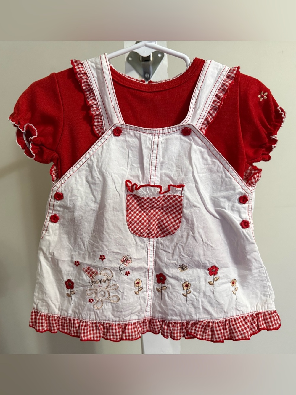 Gingham Jumper & Short Sleeve Shirt